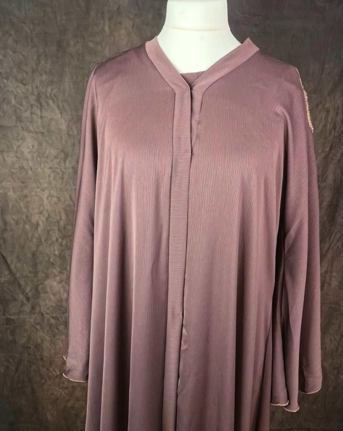 Convertible Abaya – Mauve