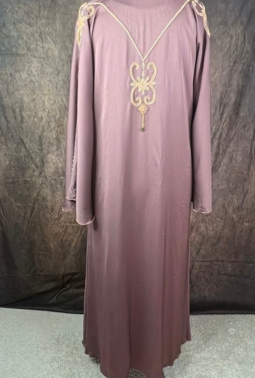 Convertible Abaya – Mauve