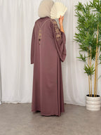 Convertible Abaya - Rosewood