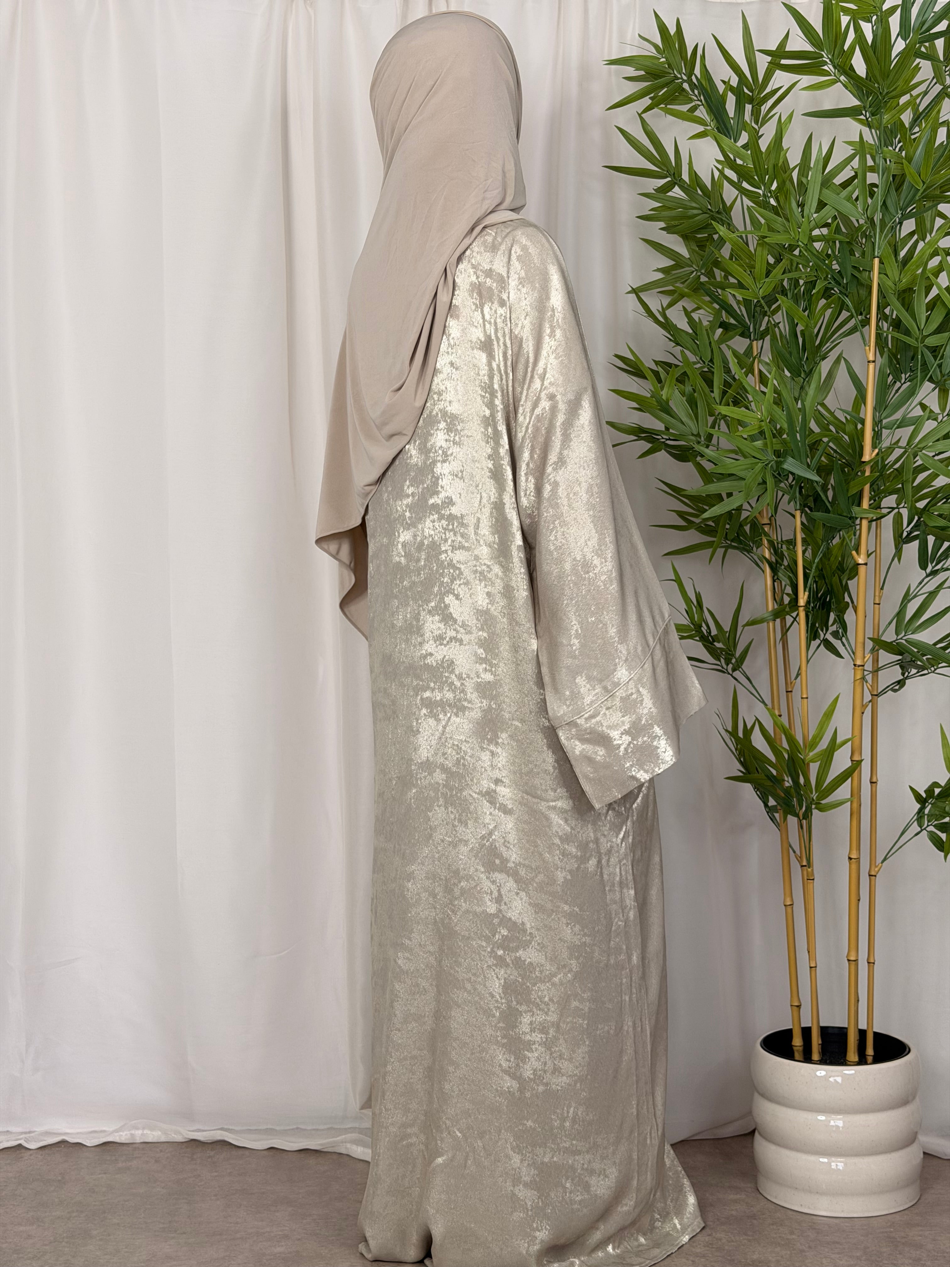 Champagne Beige - Kimono Abaya