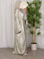Champagne Beige - Kimono Abaya
