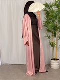 Kimono Abaya - Vintage Rose