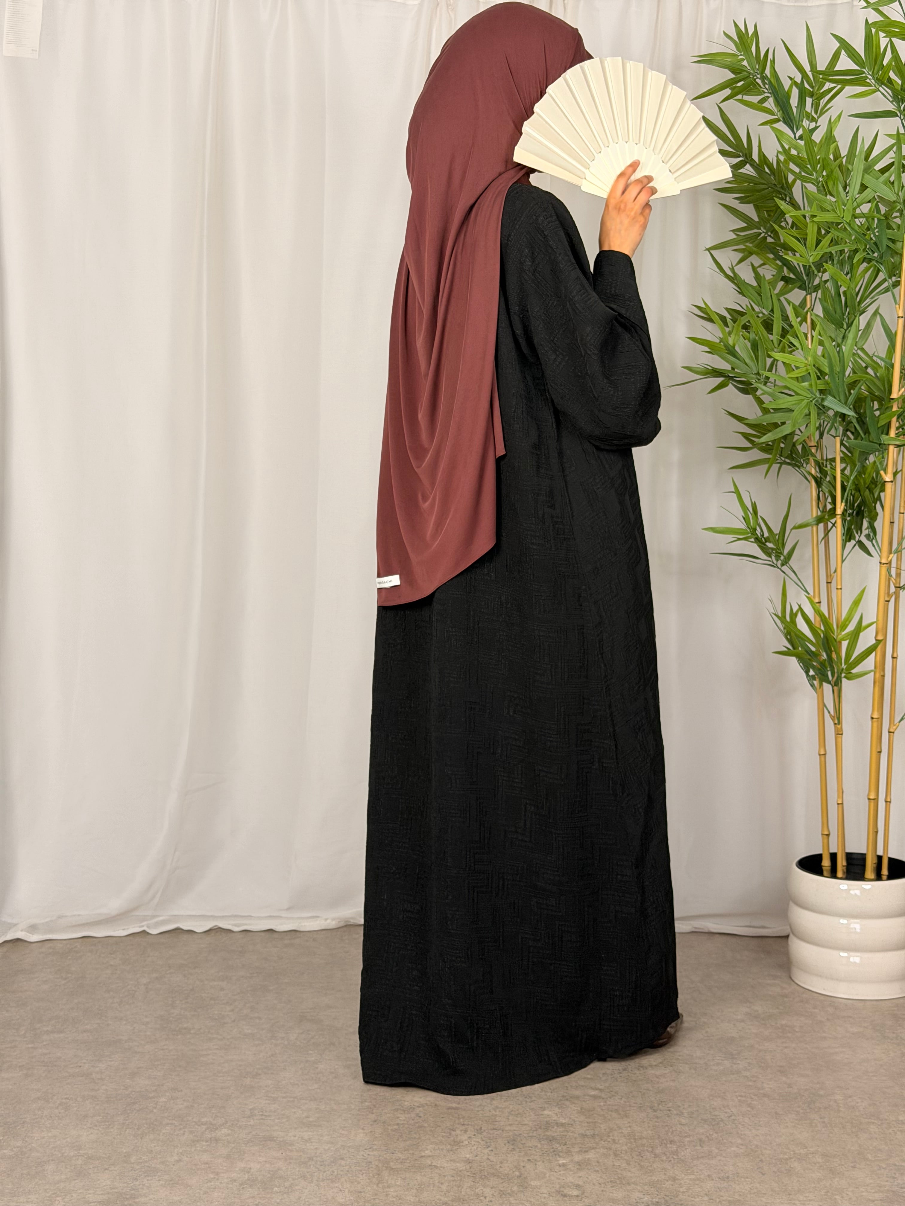 Noir Royale Abaya met Onderjurk