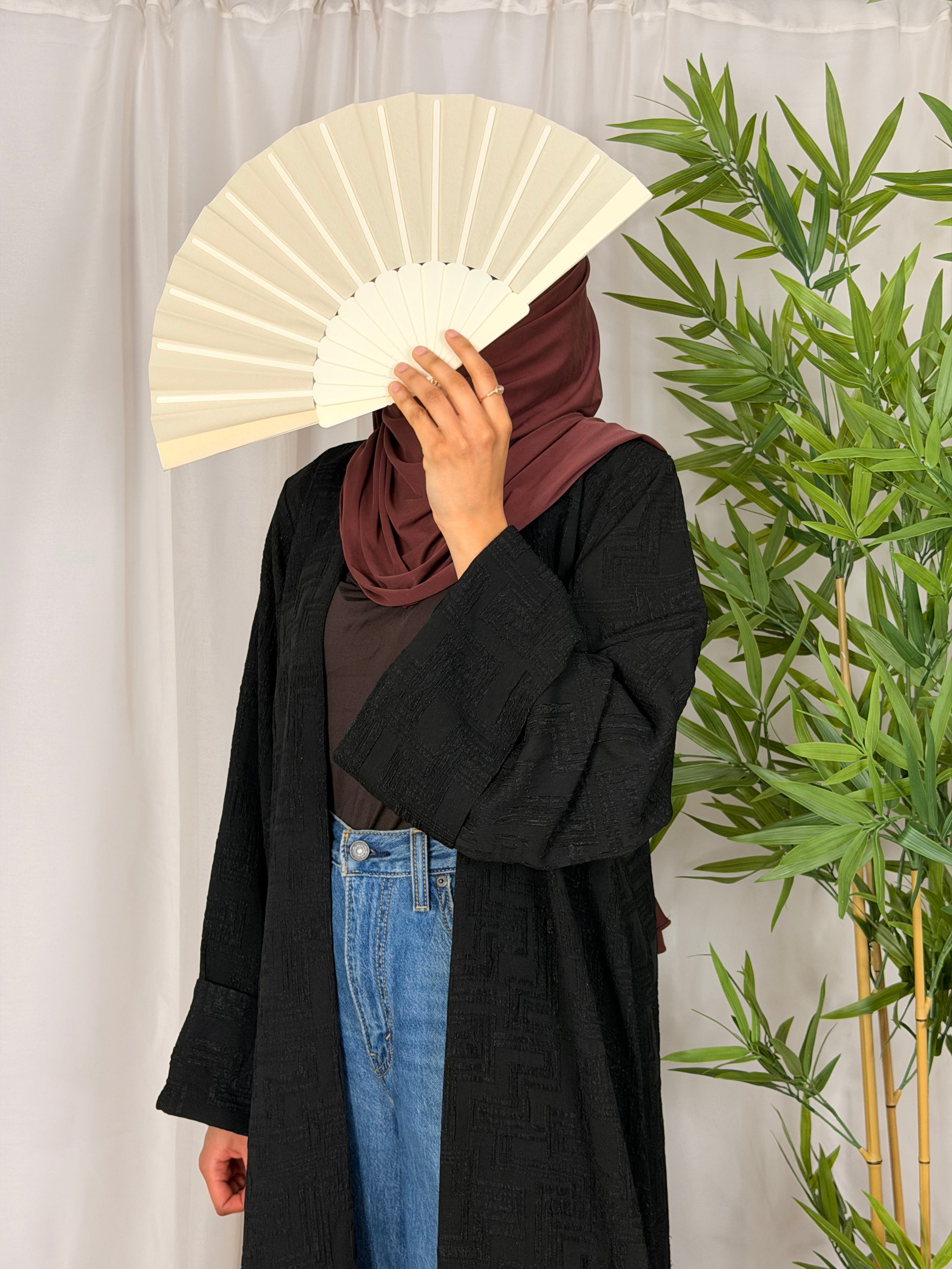 Noir Royale Abaya met Onderjurk